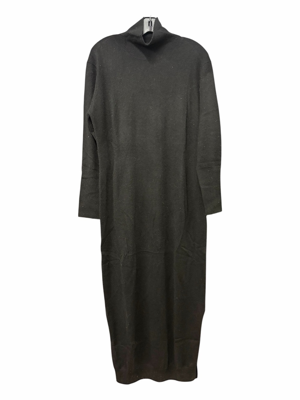 NAADAM Cashmere Black Turtleneck Knit Dress